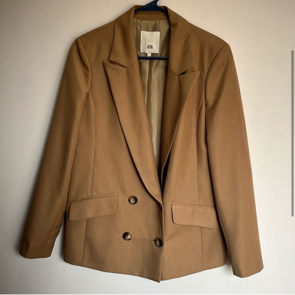 River Island Double Breasted Blazer Sz UK 8